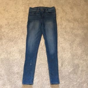 American Eagle hi rise jeggings